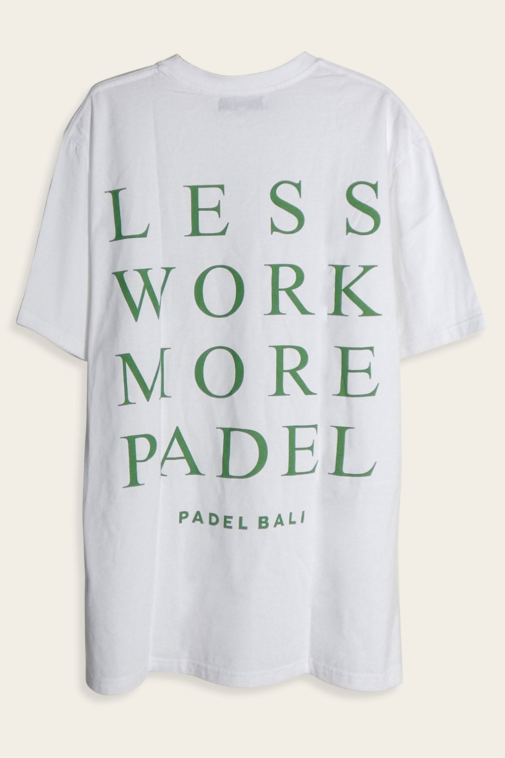 TEE RIB AFTER LESS WORK MORE PADE