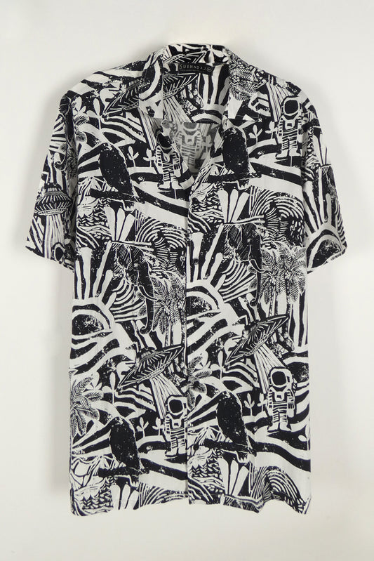 SN-SHIRT ELVIS SPACE LAND