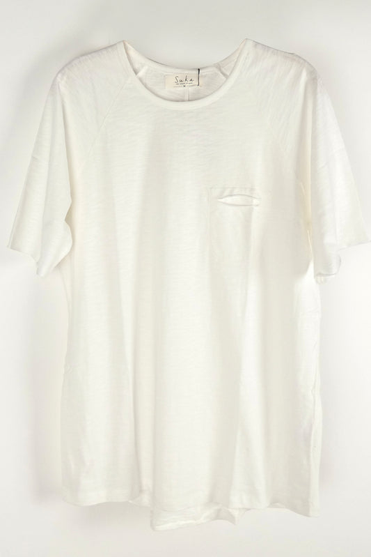 TEE SK OVER FAKE POCKET