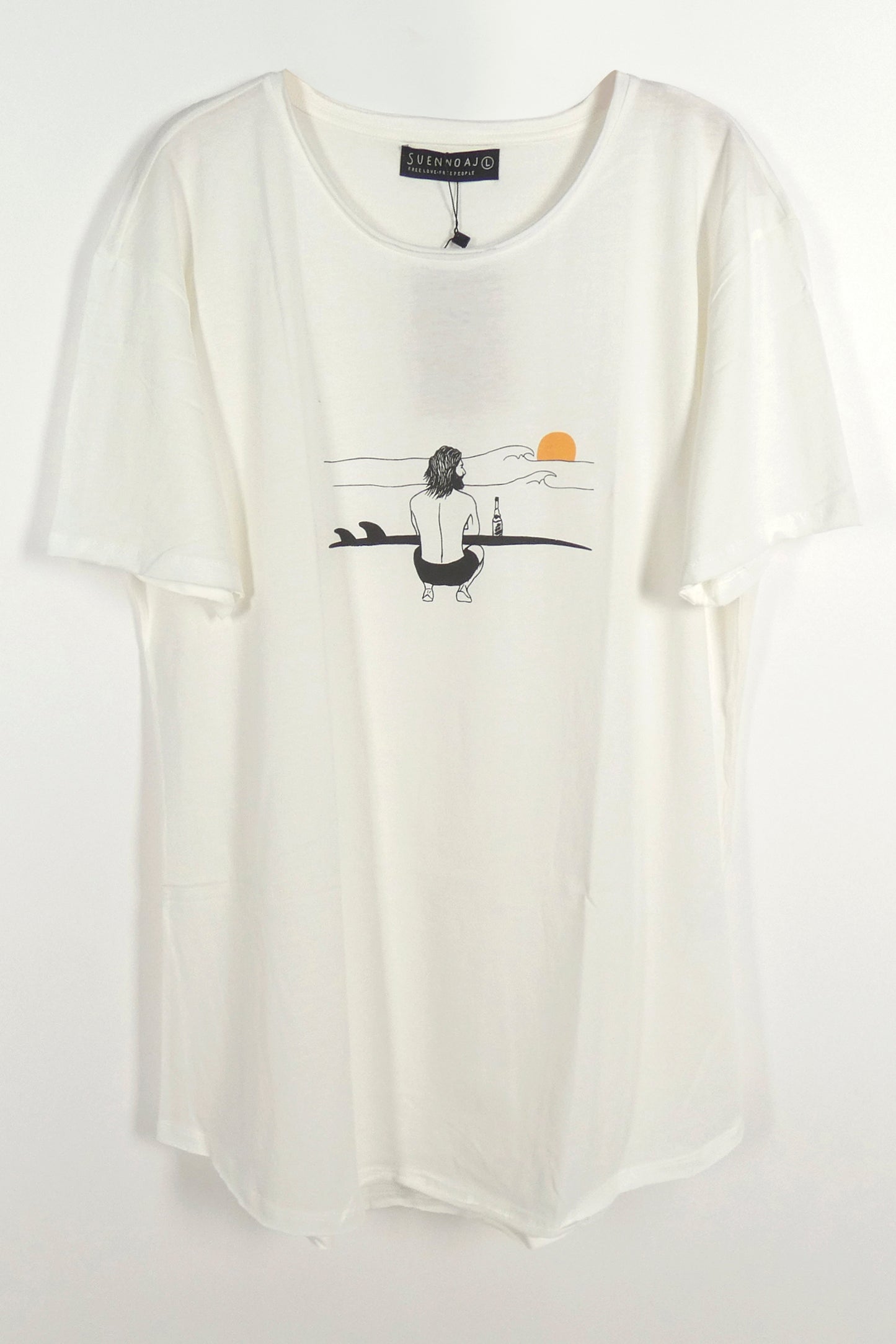 TEE LONG BACK SLOW LIVING