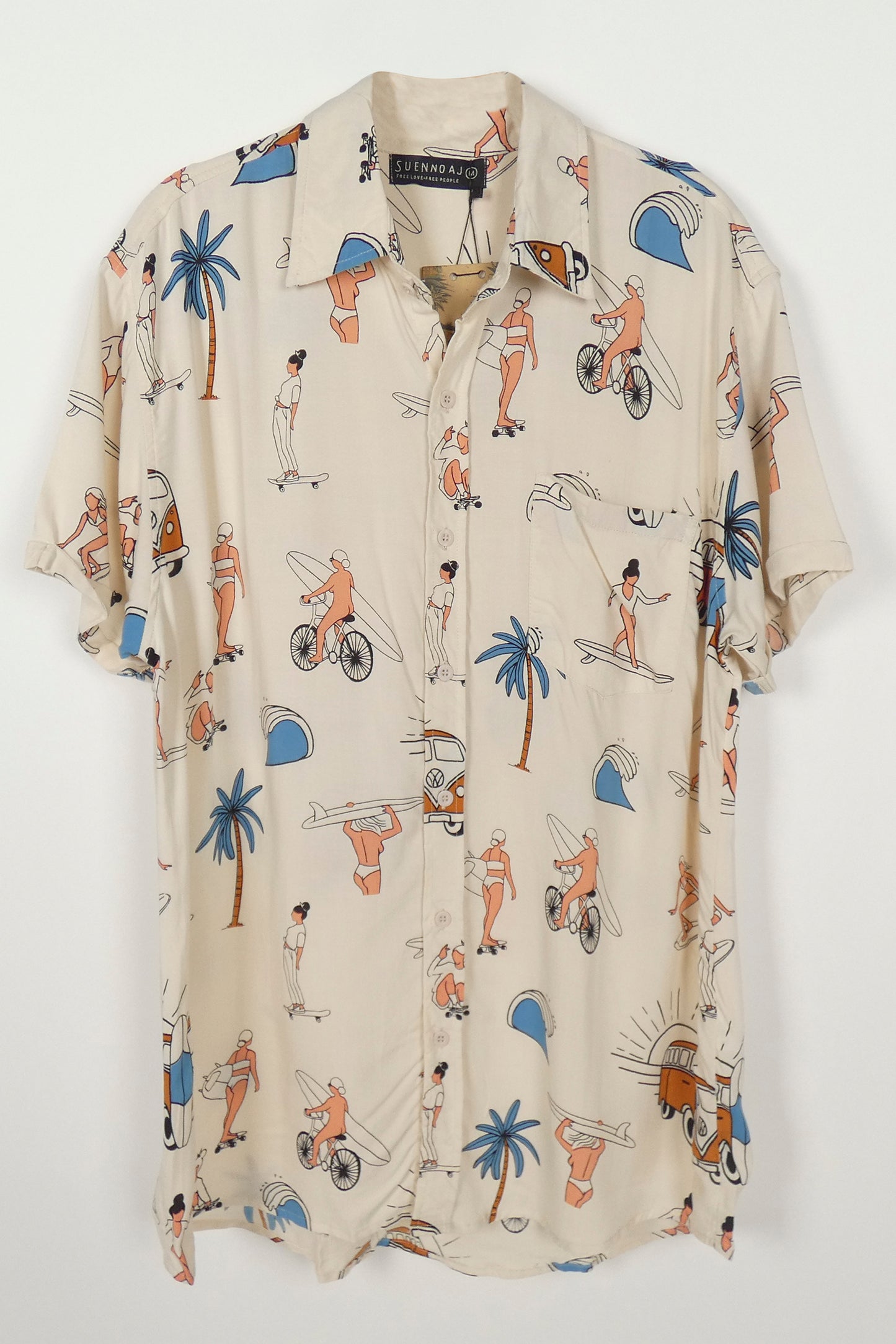 SHIRT LIPAT SURF & SKATE