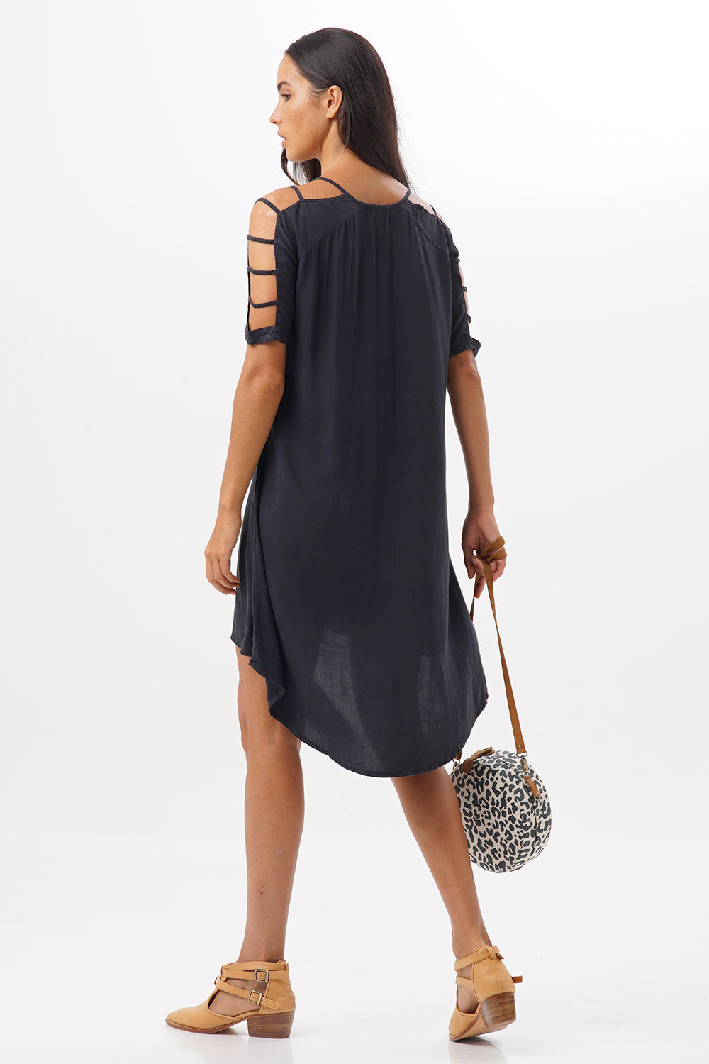 Dress Malam Black Stonewash