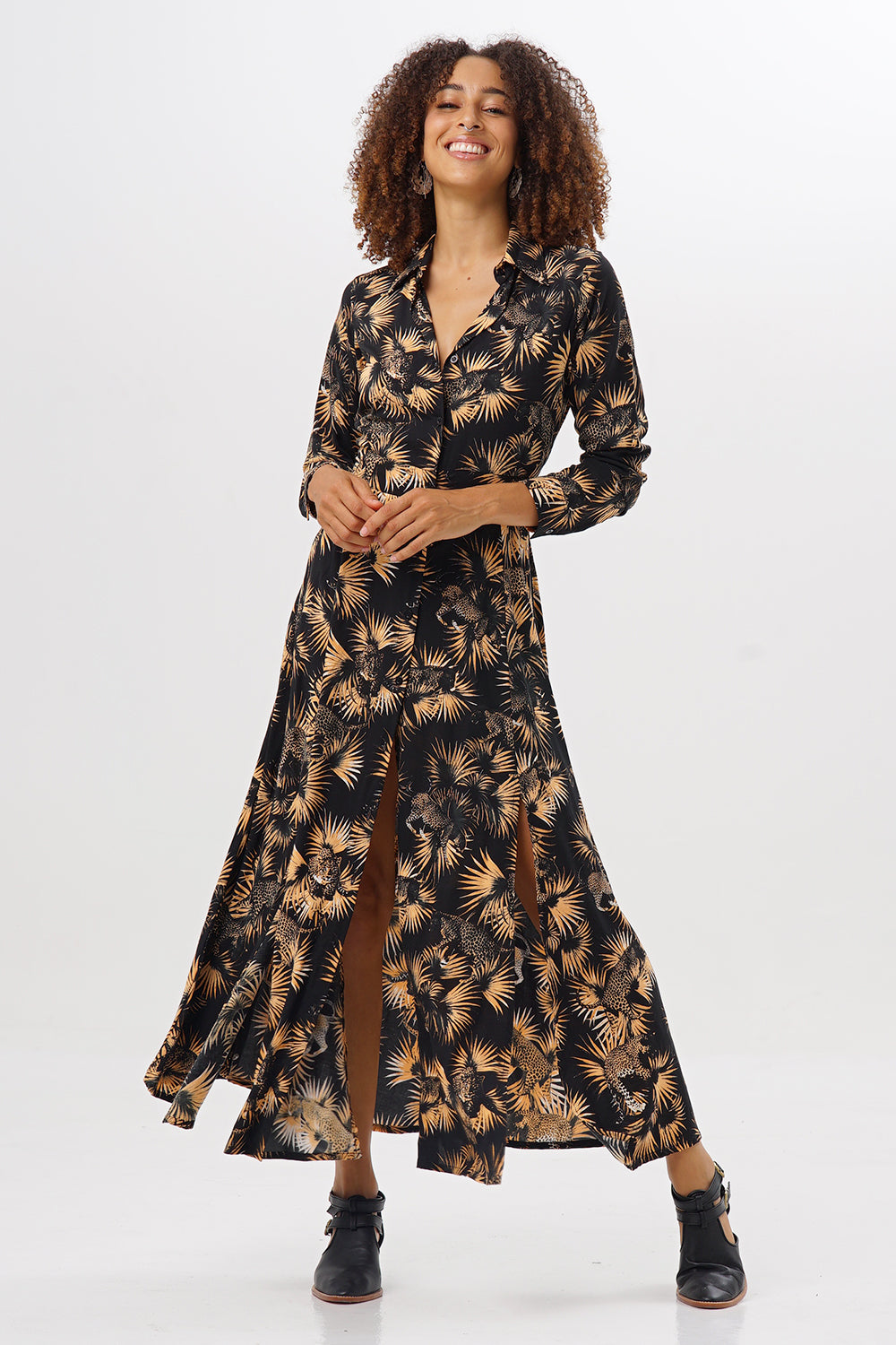 Long Dress Maxi Tiger