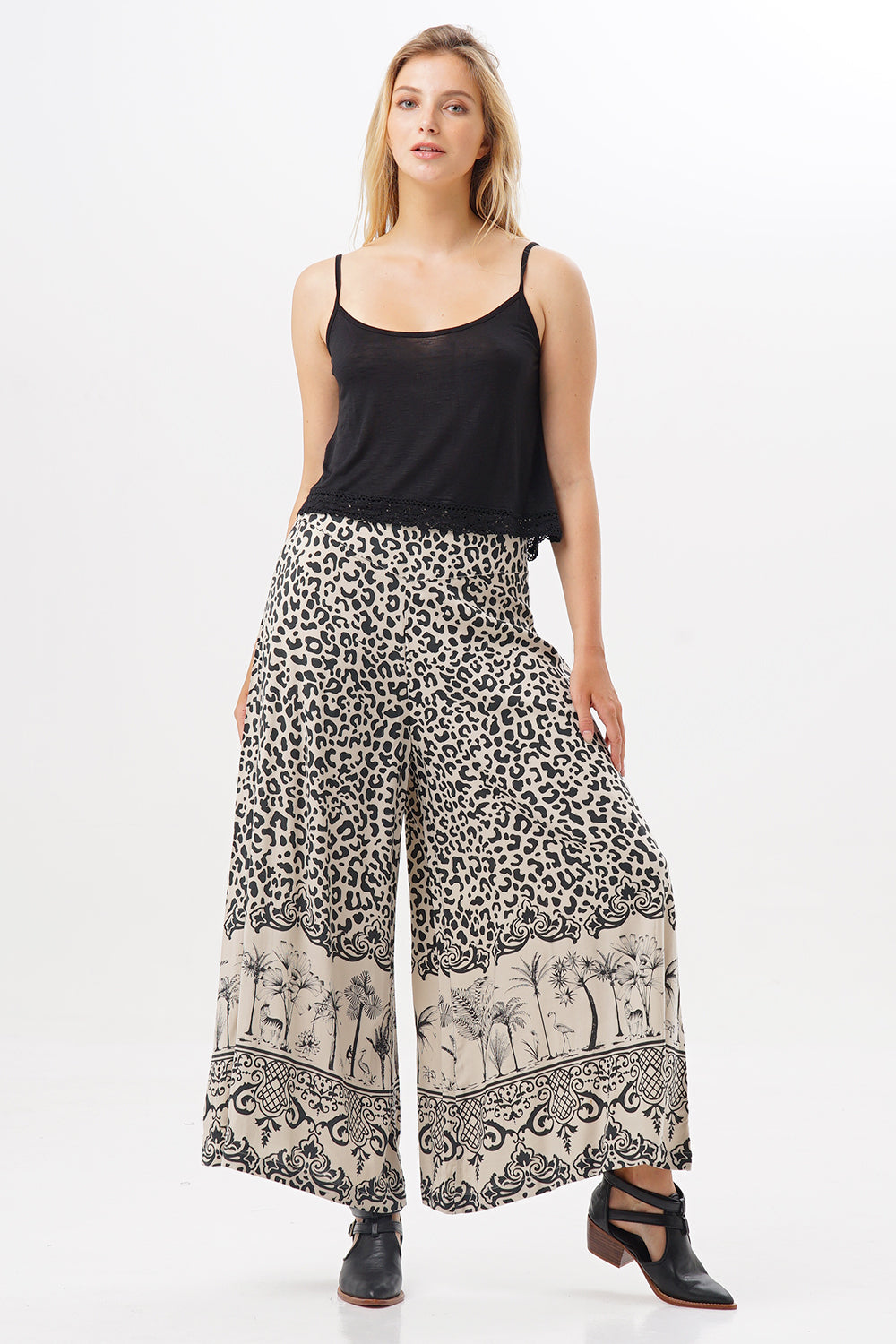 Long Pants Buena Leopard Savana