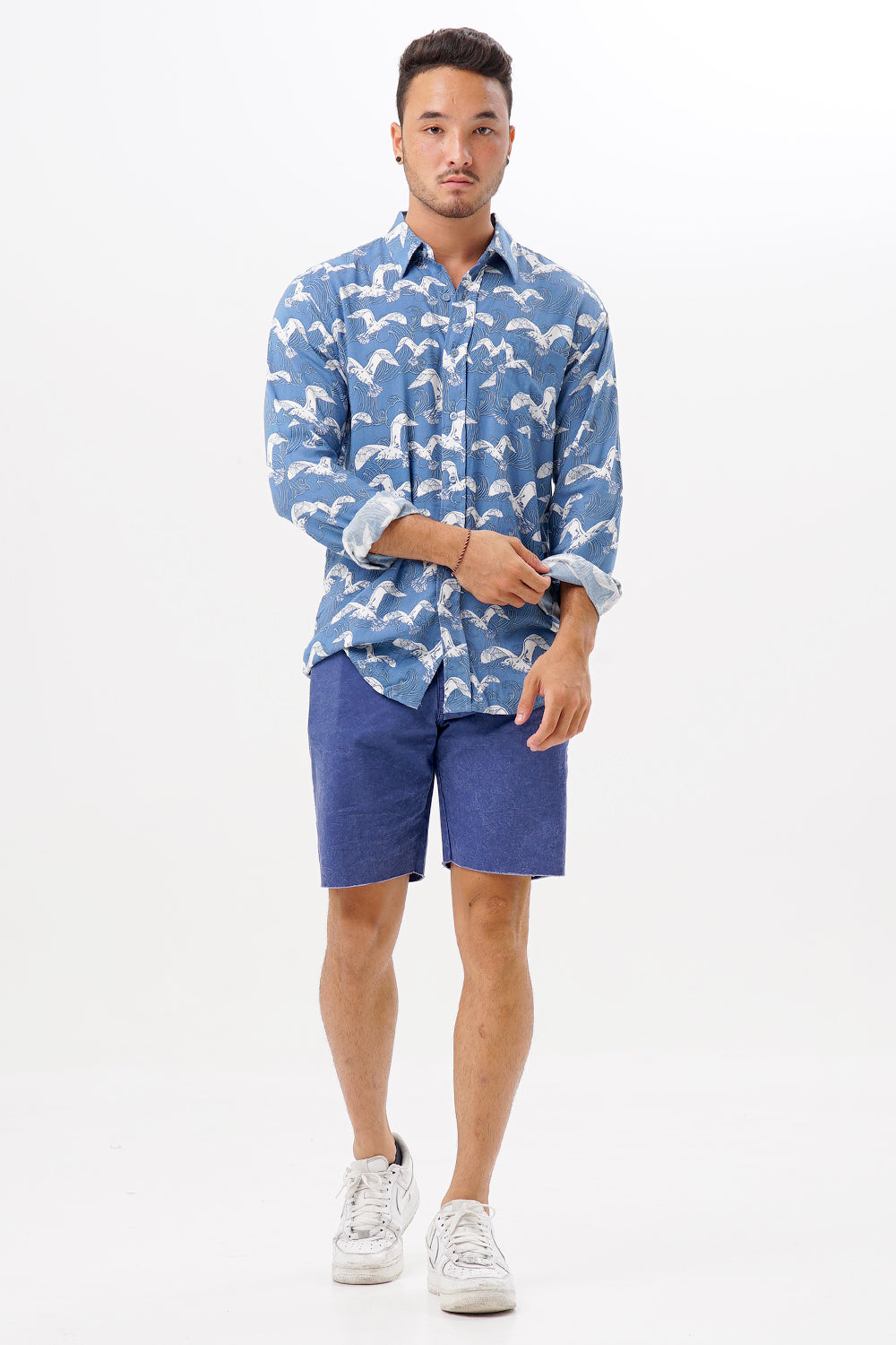 Shirt Long Sleeve Surf Bird