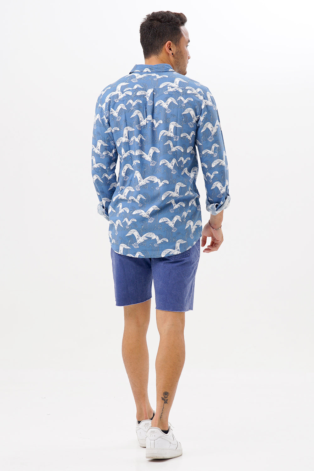 Shirt Long Sleeve Surf Bird