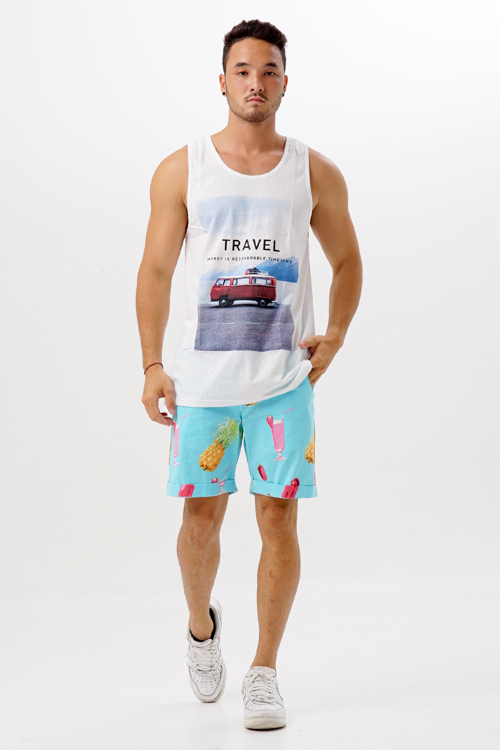 Singlet Travel Combi WH