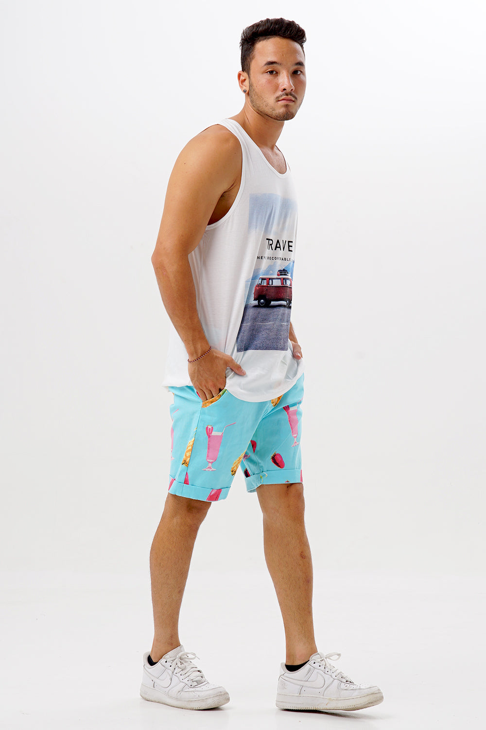 Singlet Travel Combi WH