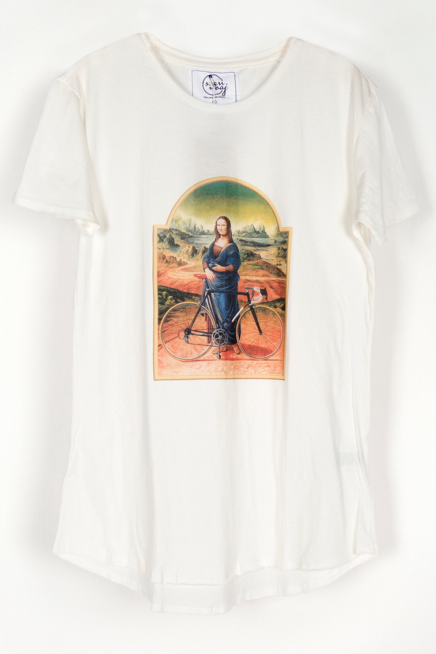 Tee Long Back Mona Bike