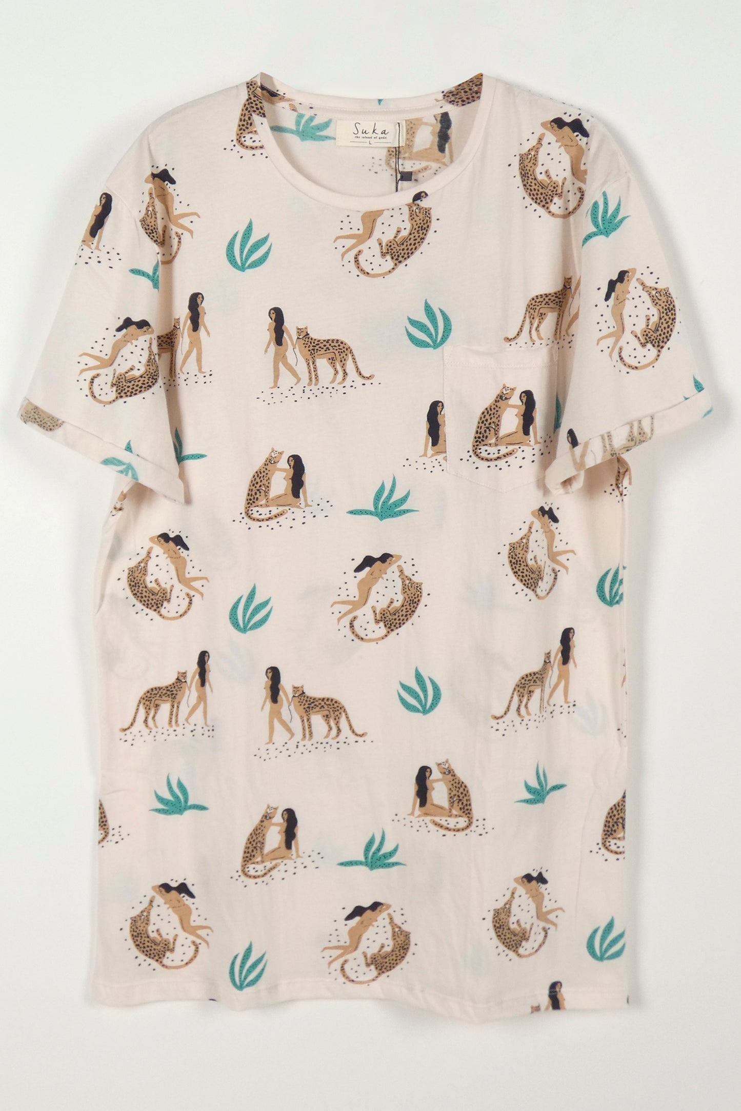 TEE LIPAT POCKET TIGER WOMEN