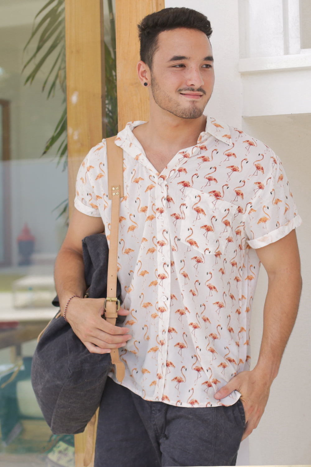 Shirt Wall Flamingo