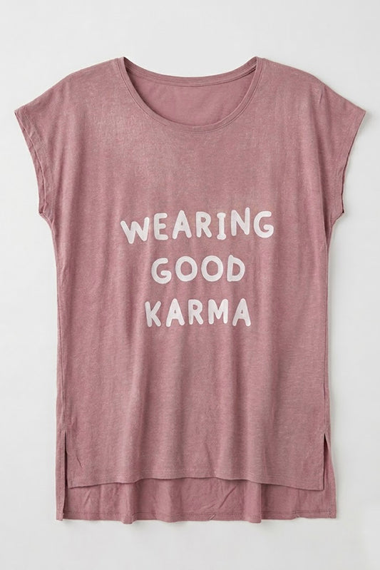 TEE DEW WEARING GOOD KARMA