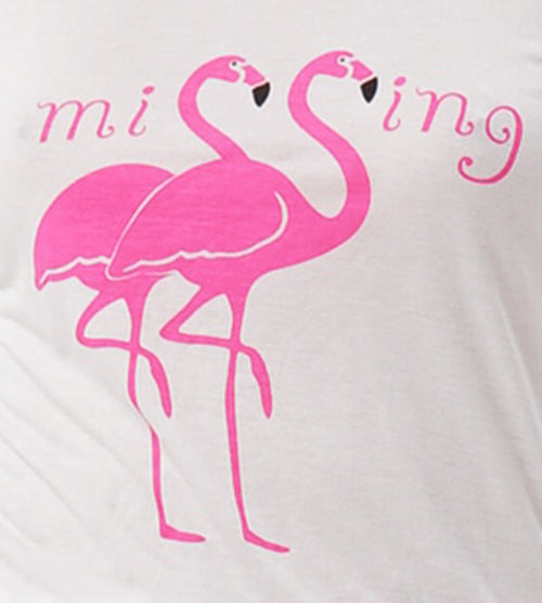 T-Shirt Dew Twin Flamingo